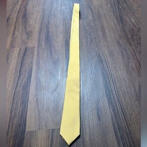 The Tie Bar Yellow Tie 100% Silk